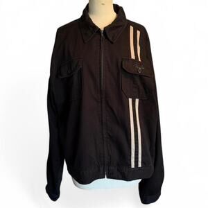 Vintage fender, guitar racing jacket zip up (size L)
